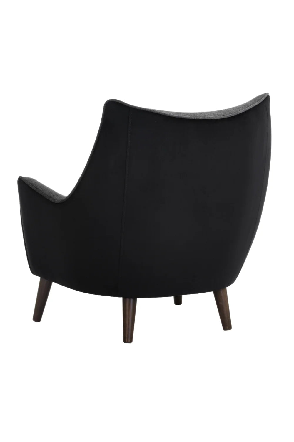 Luxury Gray Fabric Lounge Chair Modern Italian Style for Villa