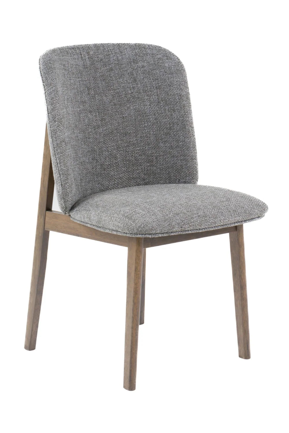 Luxury Gray Fabric Modern Dining Chair European Style for Villa