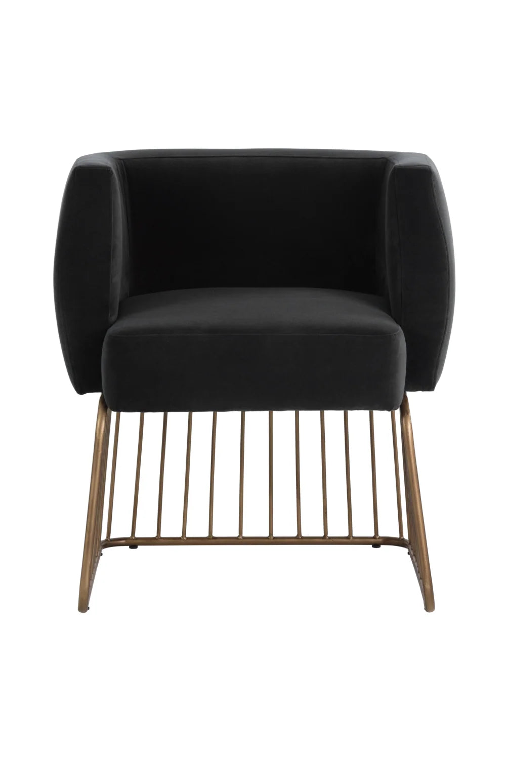 Luxury Gray Fabric Modern Dining Chair European Style for Villa