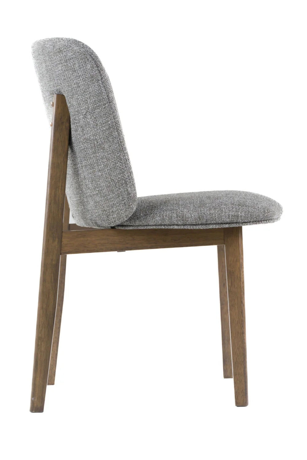 Luxury Gray Fabric Modern Dining Chair European Style for Villa