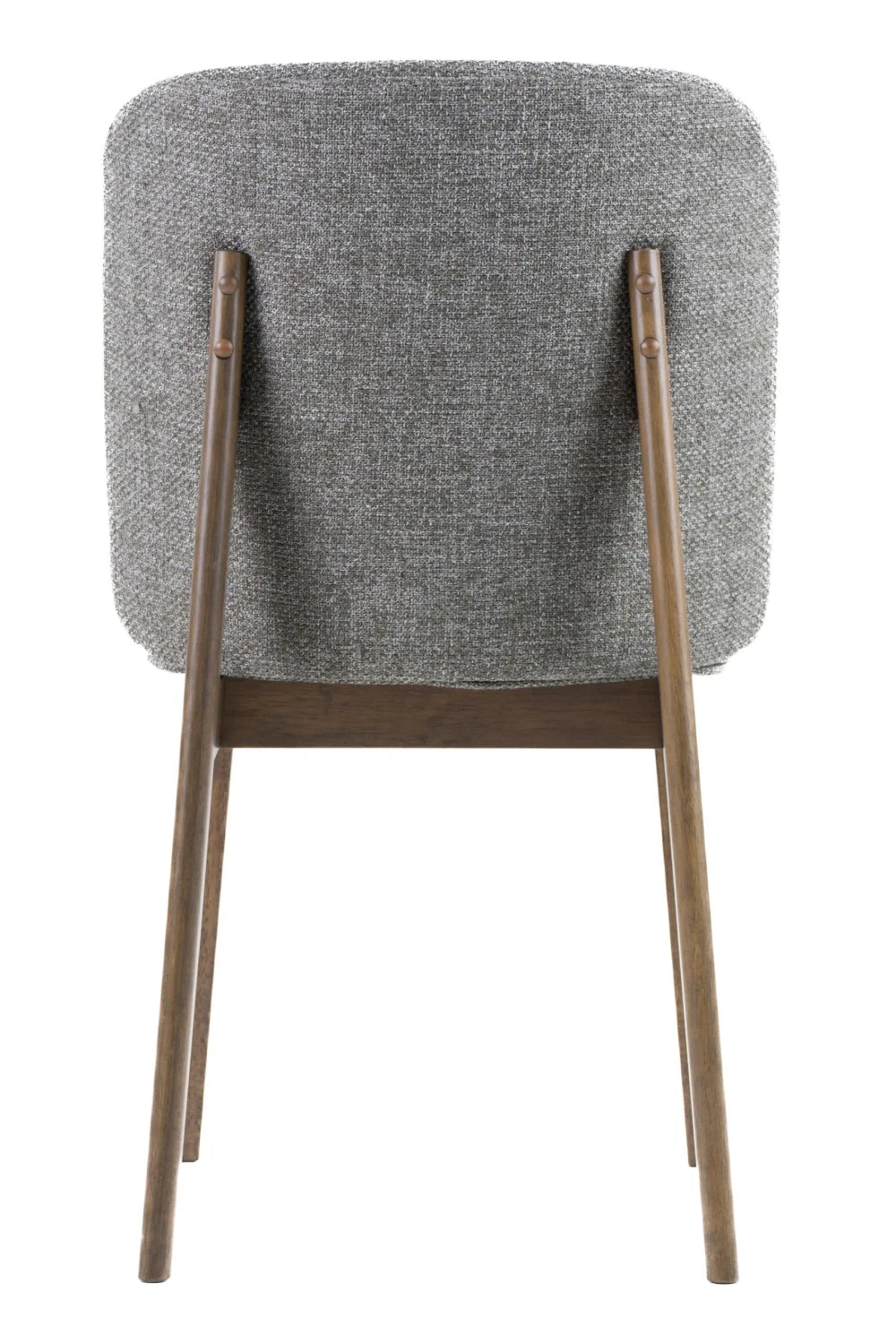 Luxury Gray Fabric Modern Dining Chair European Style for Villa