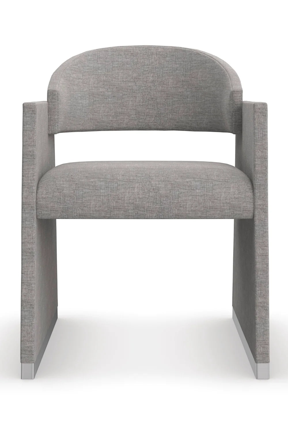 Luxury Gray Geometrical Modern Dining Chair European Style for Villa
