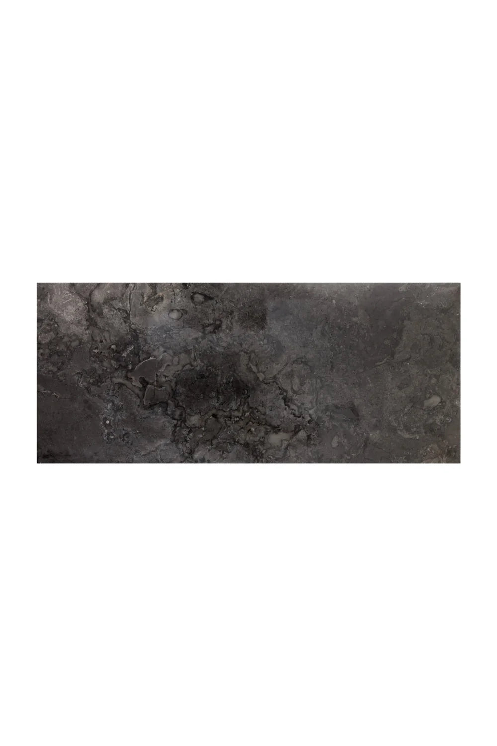 Luxury Gray Marble Console Table Modern Italian Style for Villa