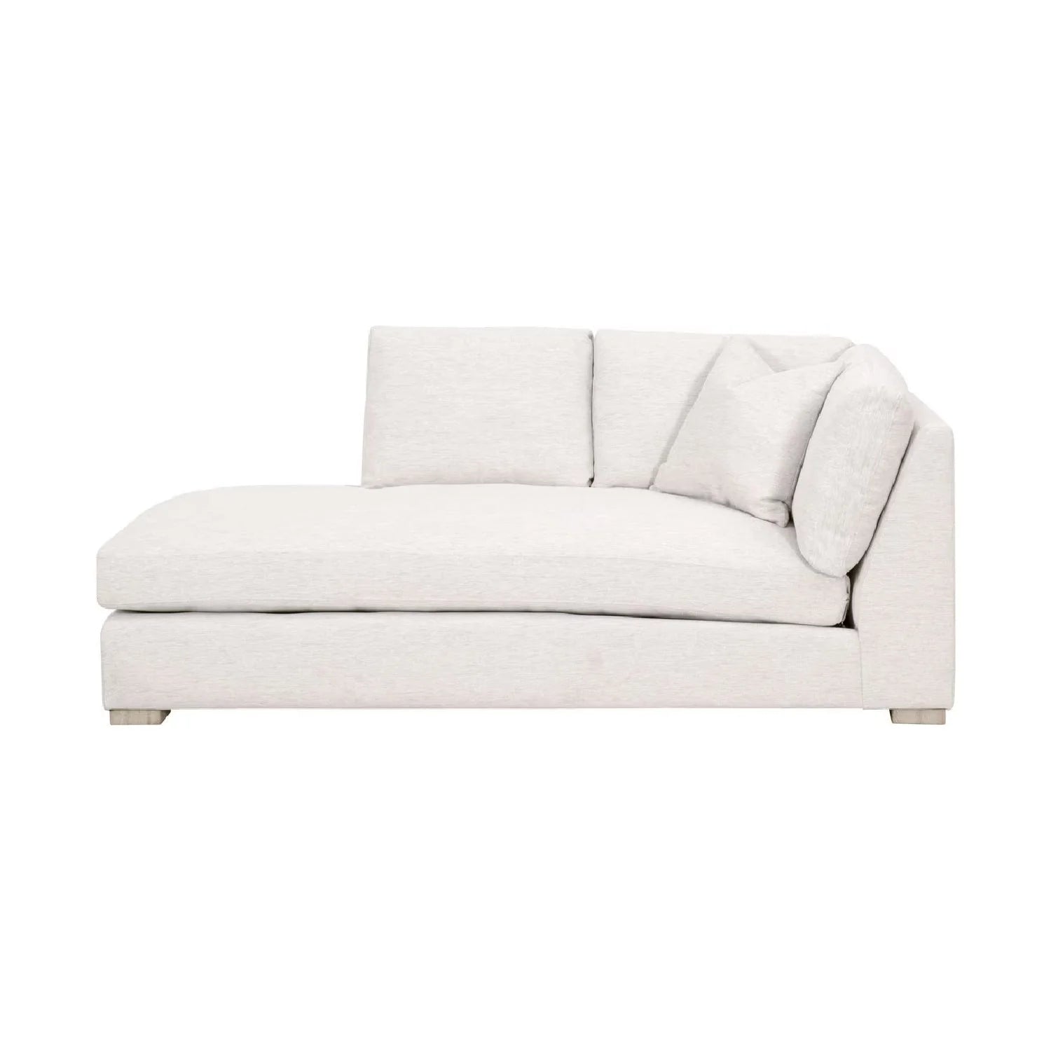 Luxury Gray Modular Chaise Lounge Modern Italian Style for Villa