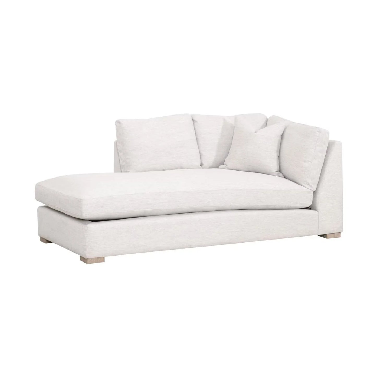Luxury Gray Modular Chaise Lounge Modern Italian Style for Villa