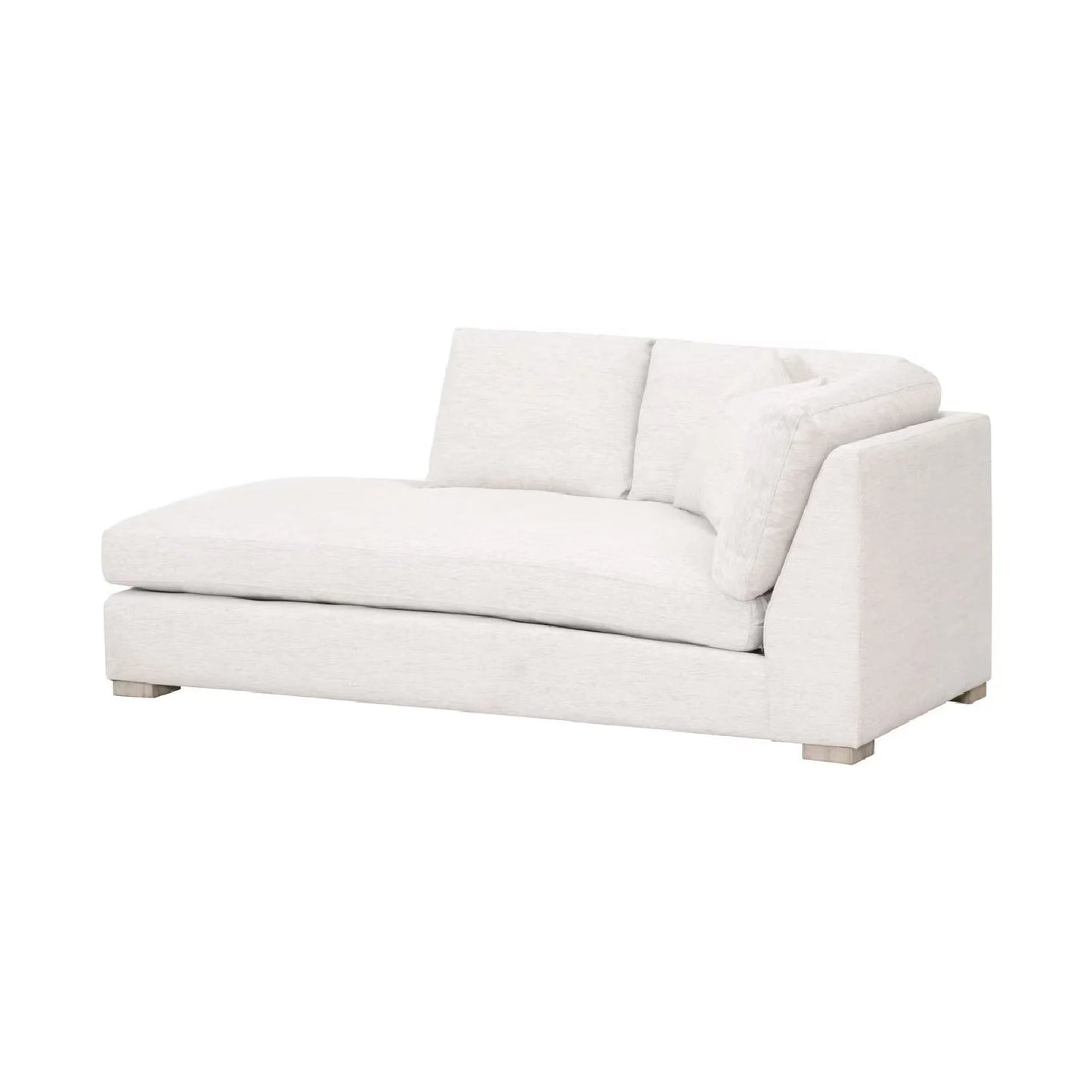 Luxury Gray Modular Chaise Lounge Modern Italian Style for Villa