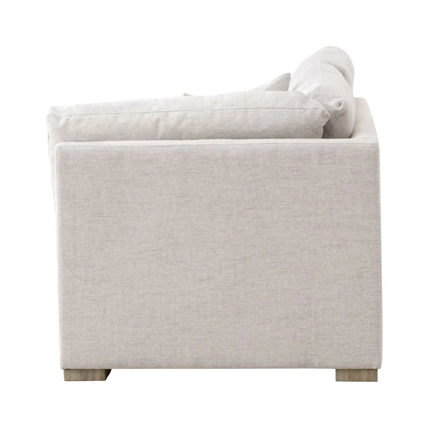 Luxury Gray Modular Chaise Lounge Modern Italian Style for Villa