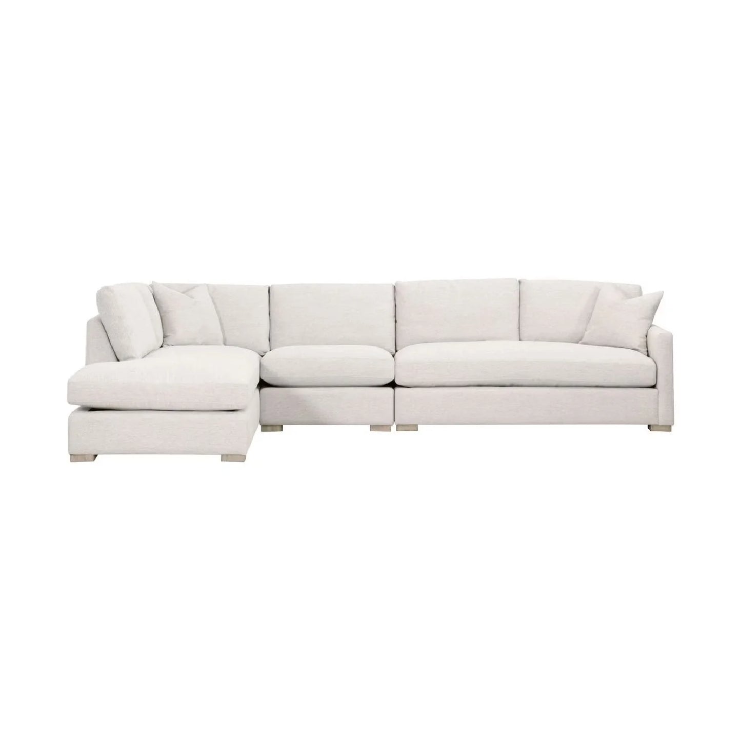 Luxury Gray Modular Chaise Lounge Modern Italian Style for Villa