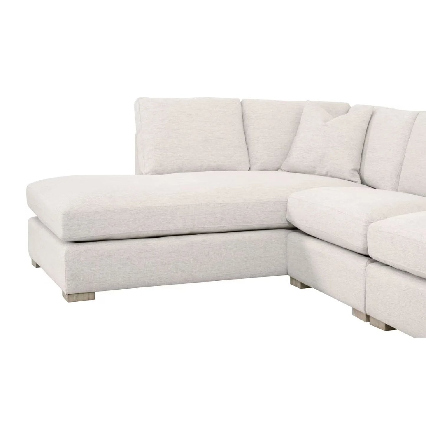 Luxury Gray Modular Chaise Lounge Modern Italian Style for Villa