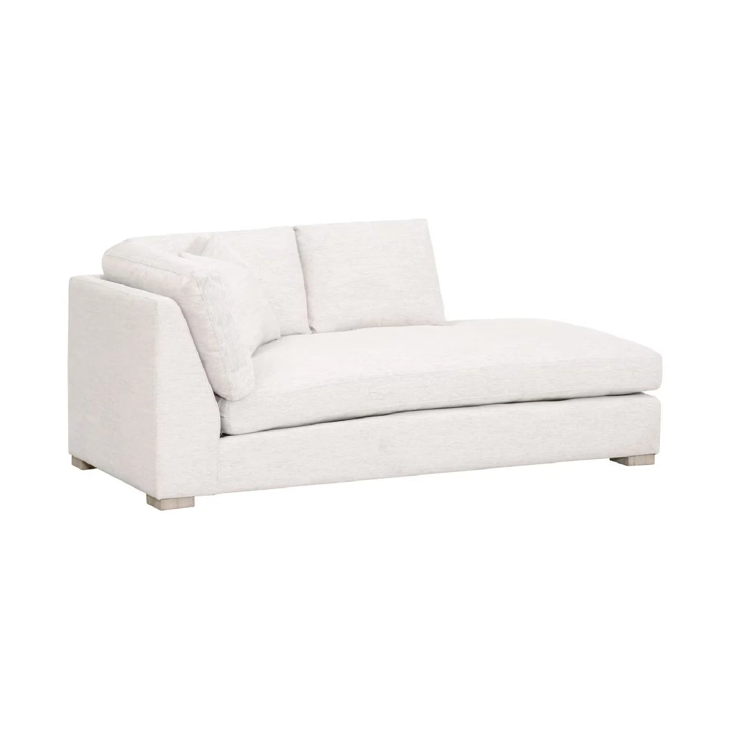 Luxury Gray Modular Chaise Lounge Modern Italian Style for Villa