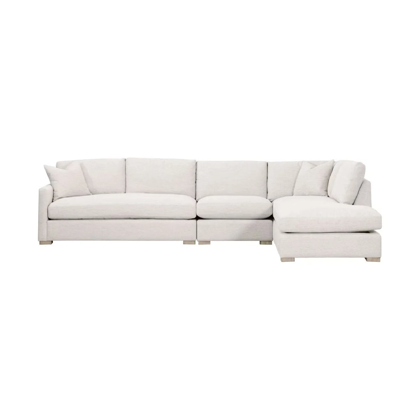 Luxury Gray Modular Chaise Lounge Modern Italian Style for Villa