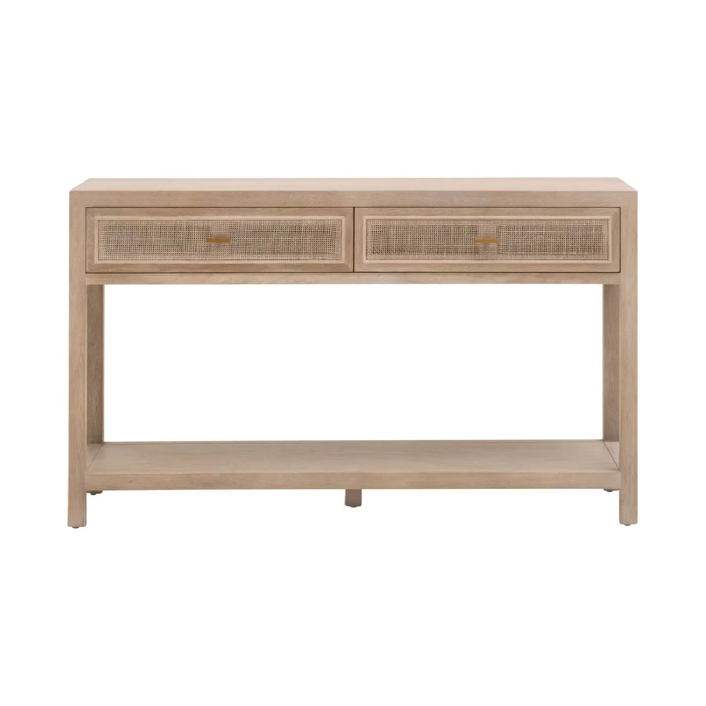 Luxury Gray Oak Console Table Modern Italian Style for Villa
