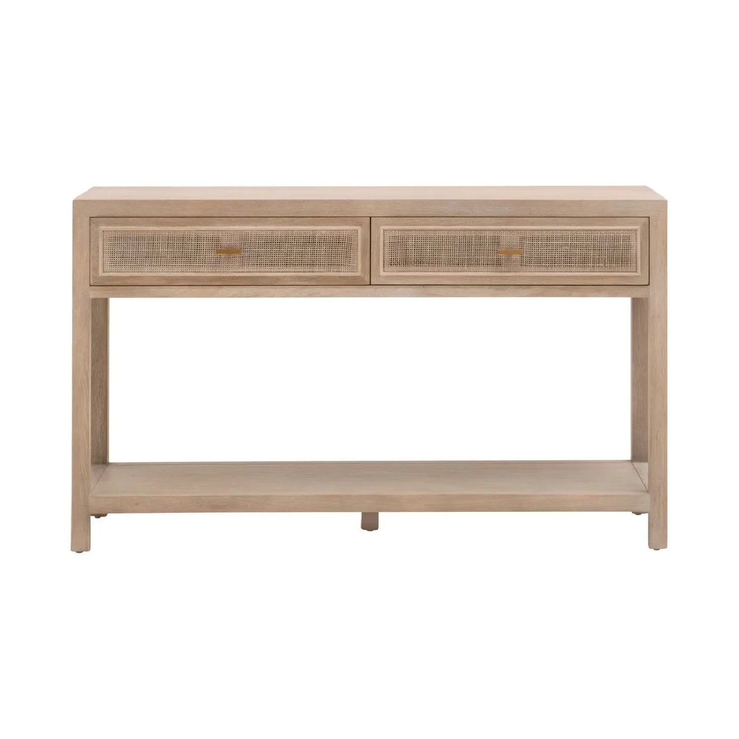 Luxury Gray Oak Console Table Modern Italian Style for Villa