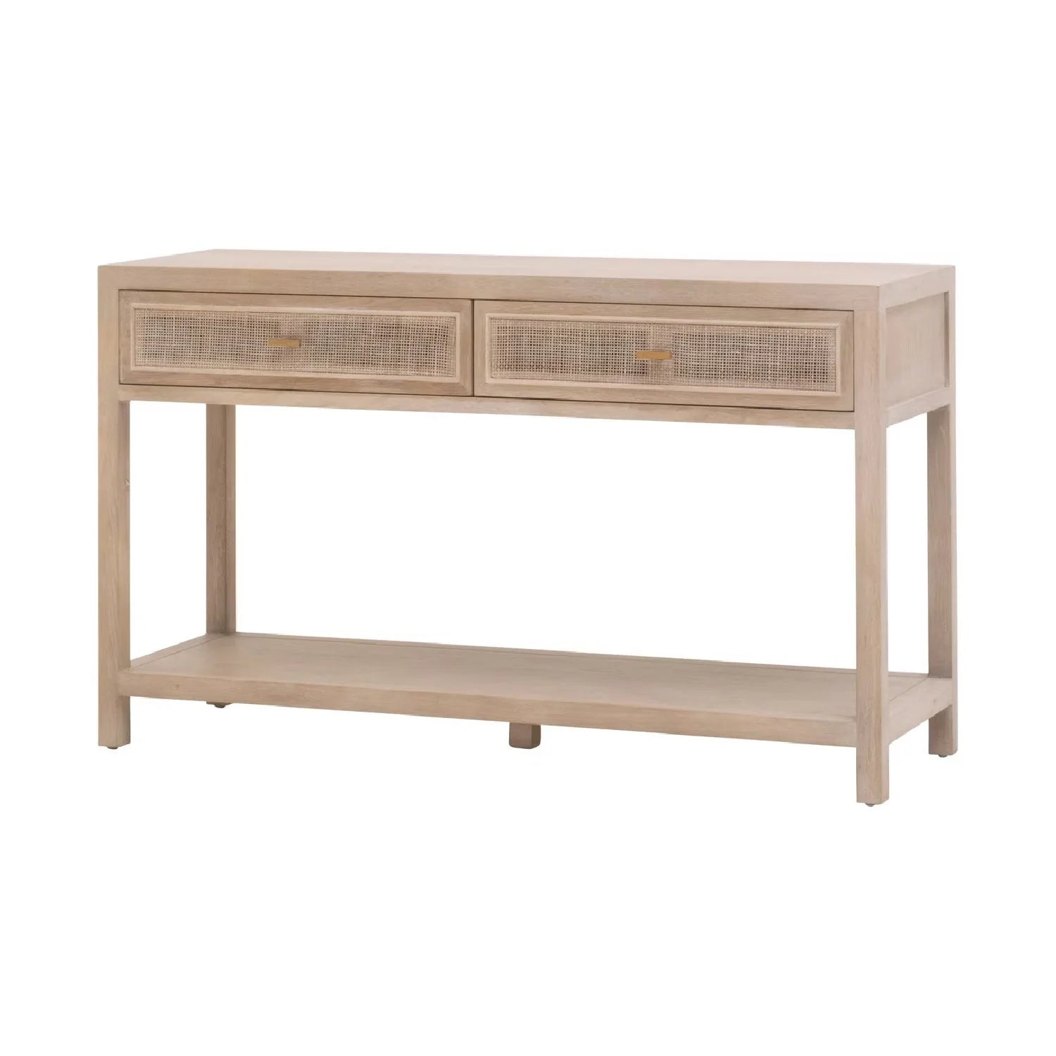Luxury Gray Oak Console Table Modern Italian Style for Villa