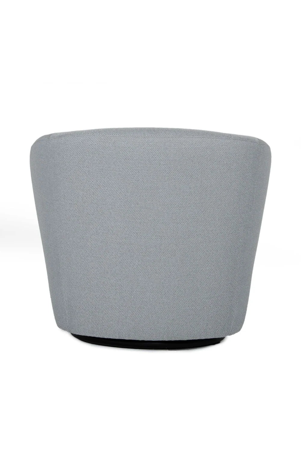 Luxury Gray Swivel Accent Chair Modern Italian Style for Villa