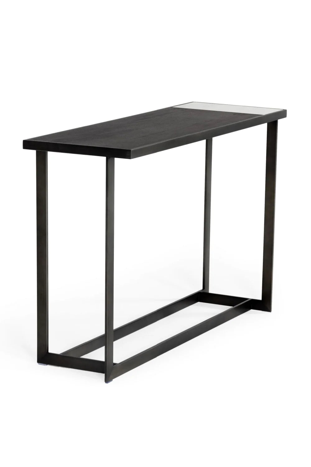 Luxury Gray Walnut Marble Console Table Modern Italian Style for Villa