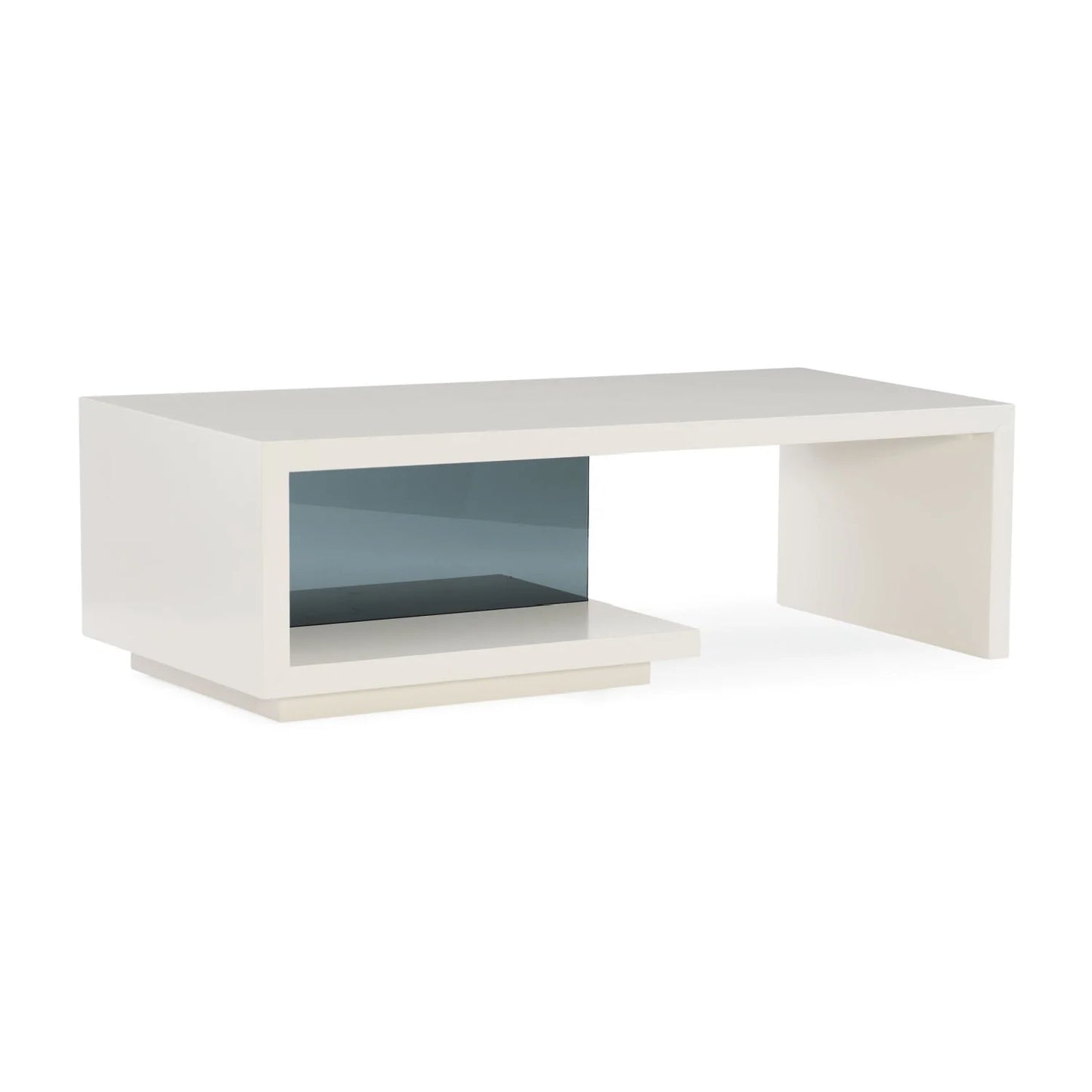 Luxury Gray Wood Coffee Table Modern Italian Style for Villa
