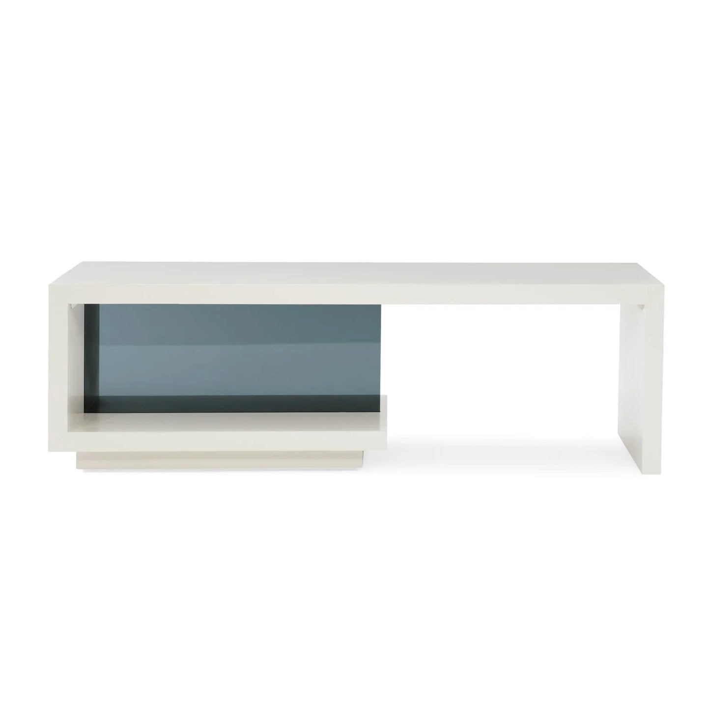 Luxury Gray Wood Coffee Table Modern Italian Style for Villa