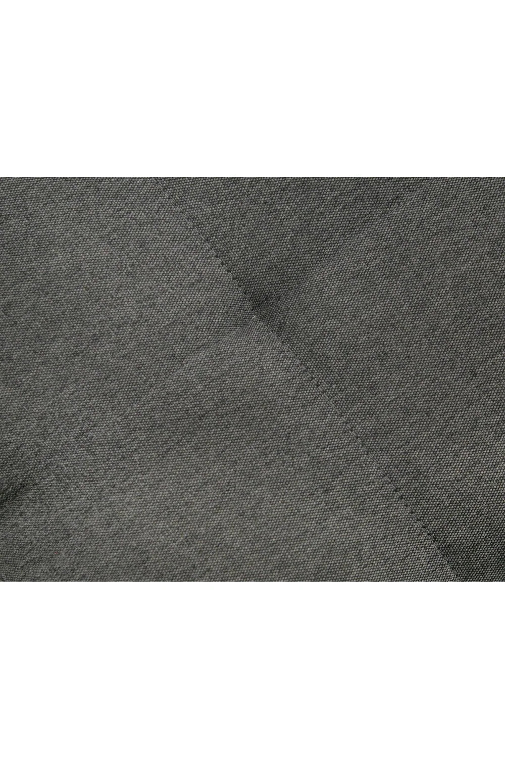 Luxury Gray Woven Fabric Bench European Style for Villa