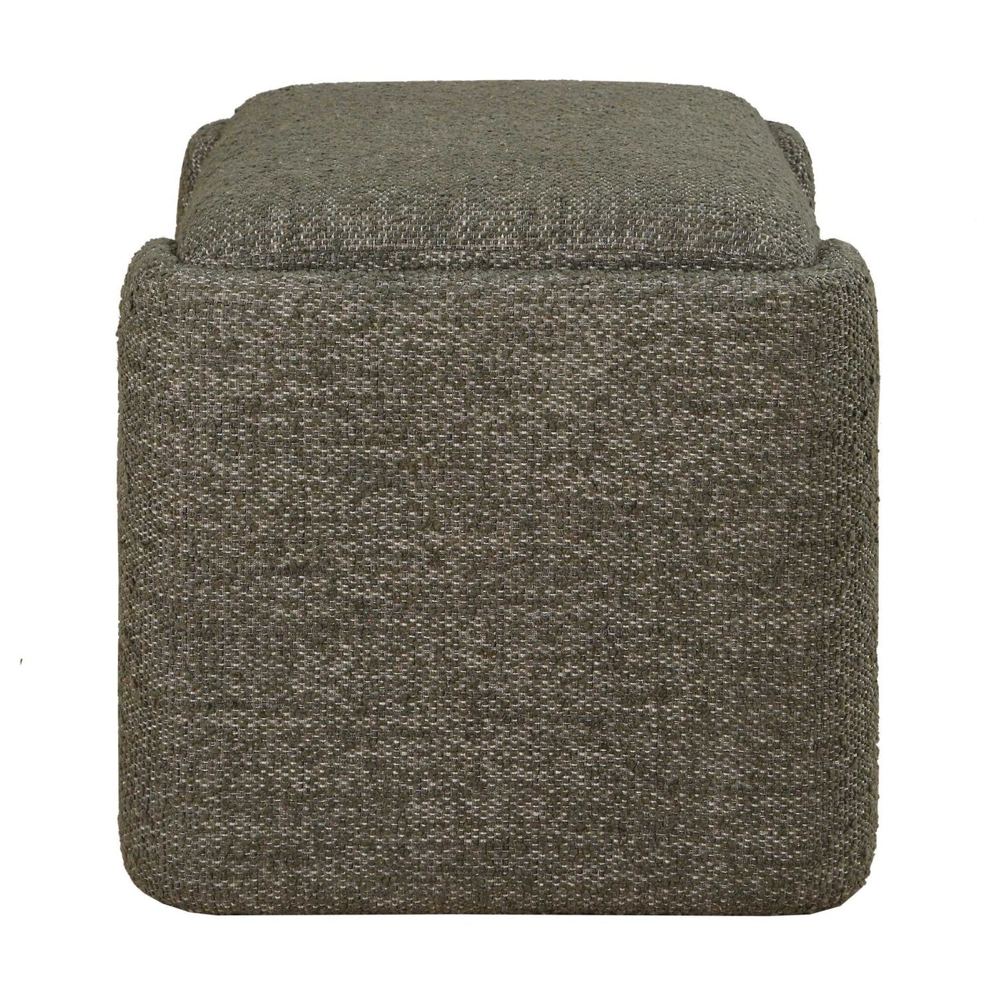 Luxury Green Boucle Modern Bench European Style for Villa