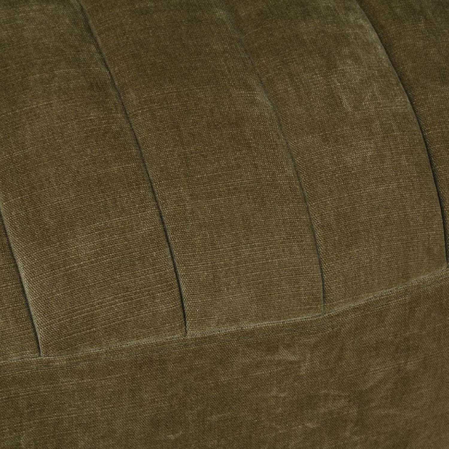 Luxury Green Chambray Swivel Chair Modern Italian Style for Villa