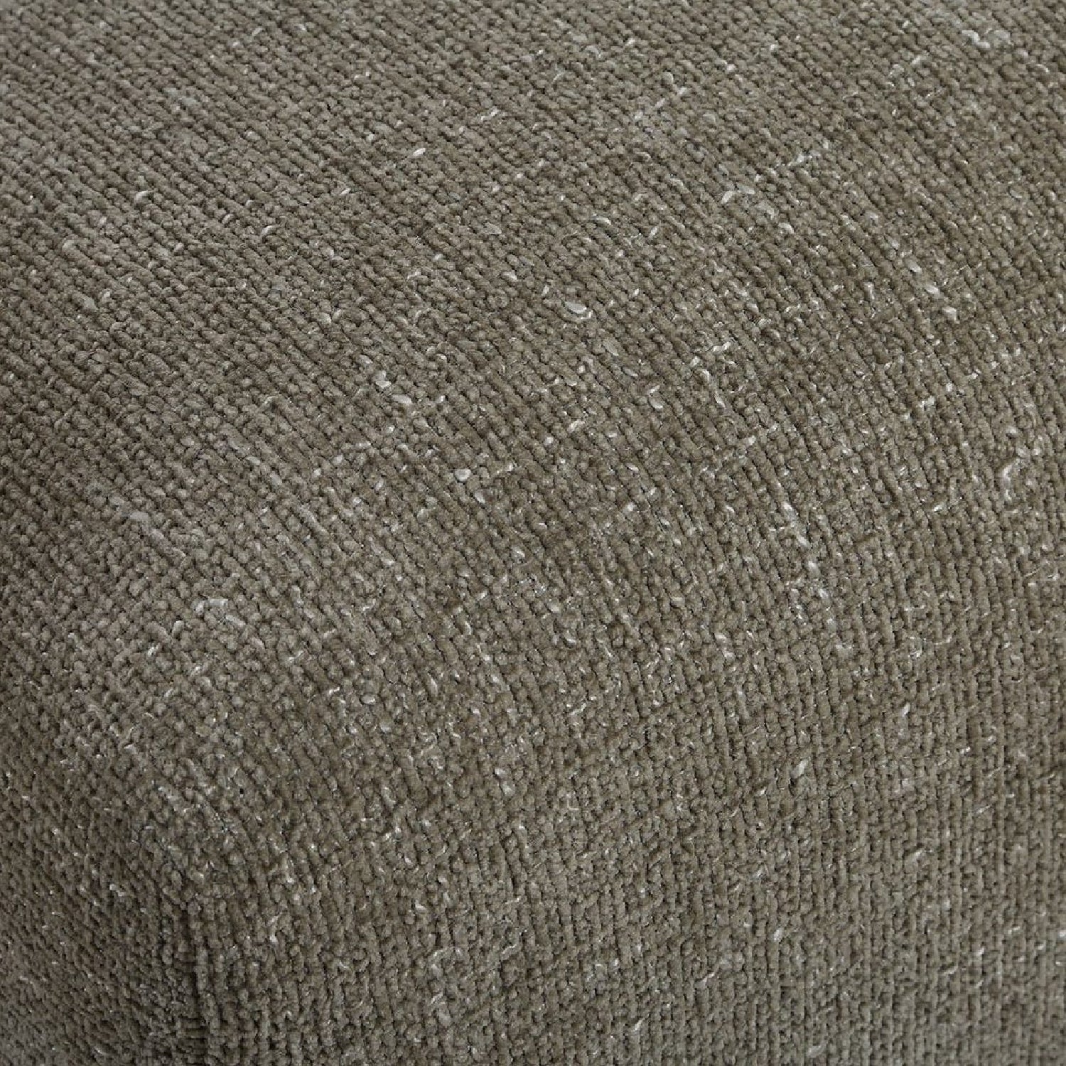 Luxury Green Chenille Accent Chair Modern European Style for Villa
