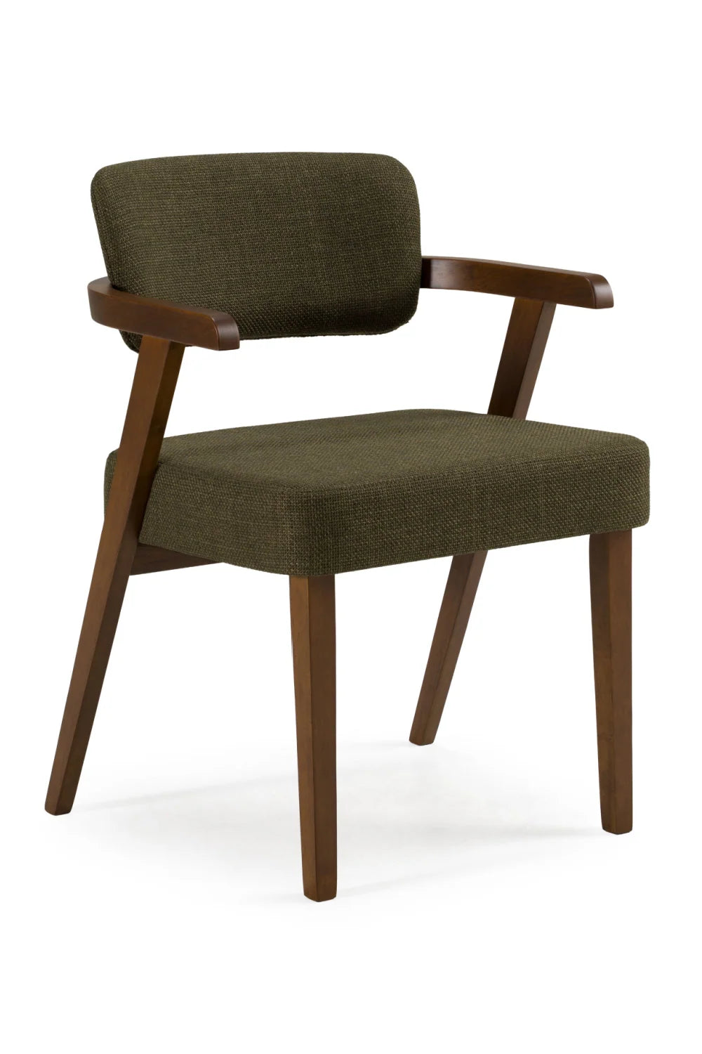 Luxury Green Fabric Modern Dining Chair European Style for Villa