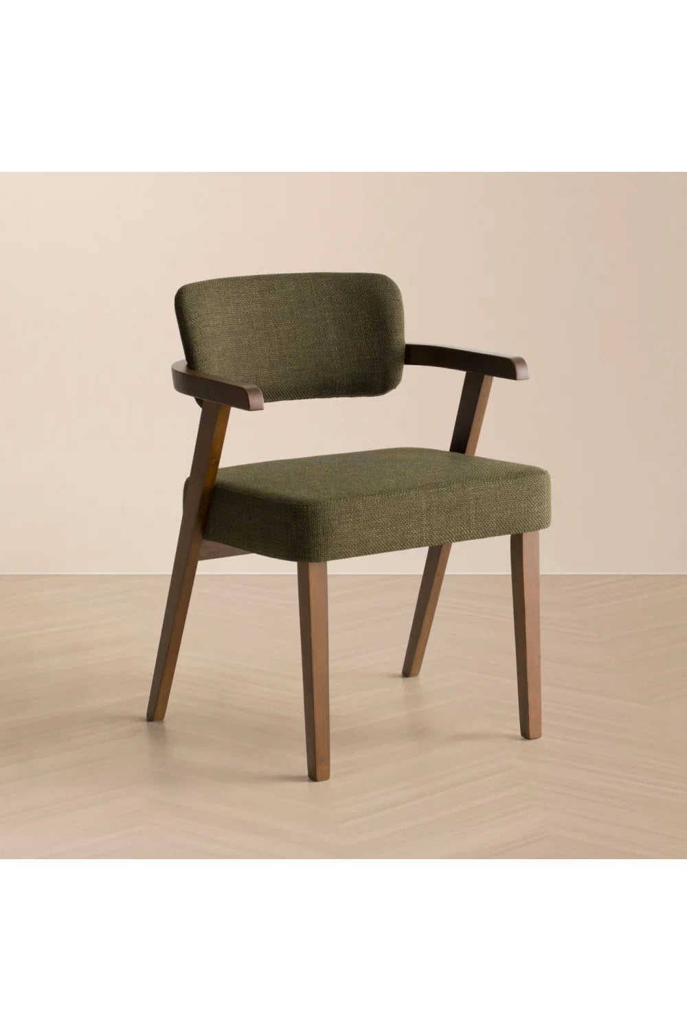 Luxury Green Fabric Modern Dining Chair European Style for Villa