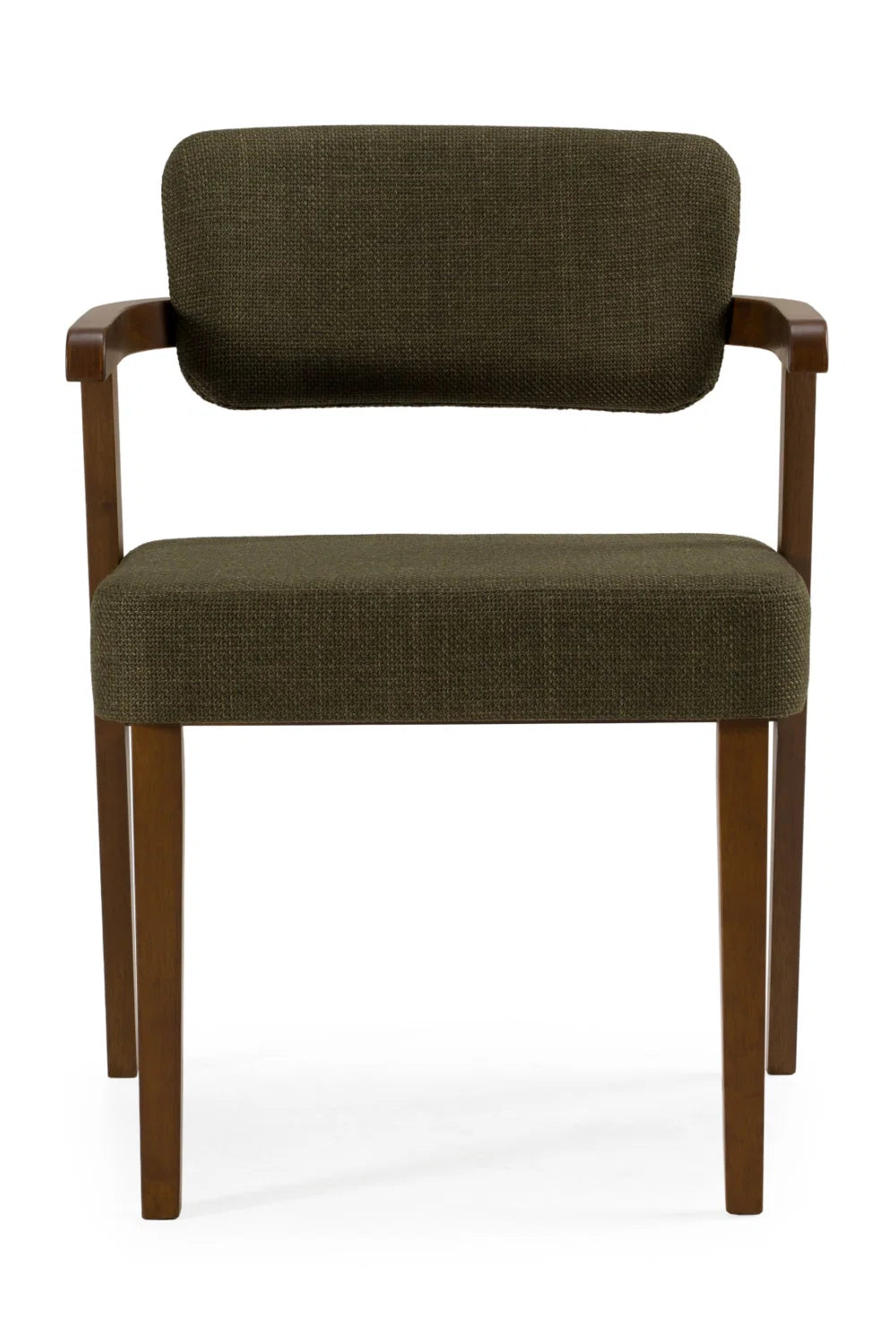 Luxury Green Fabric Modern Dining Chair European Style for Villa