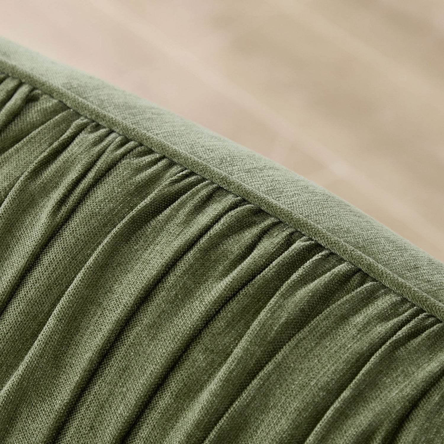 Luxury Green Fabric Modular Sofa Modern Italian Style for Villa
