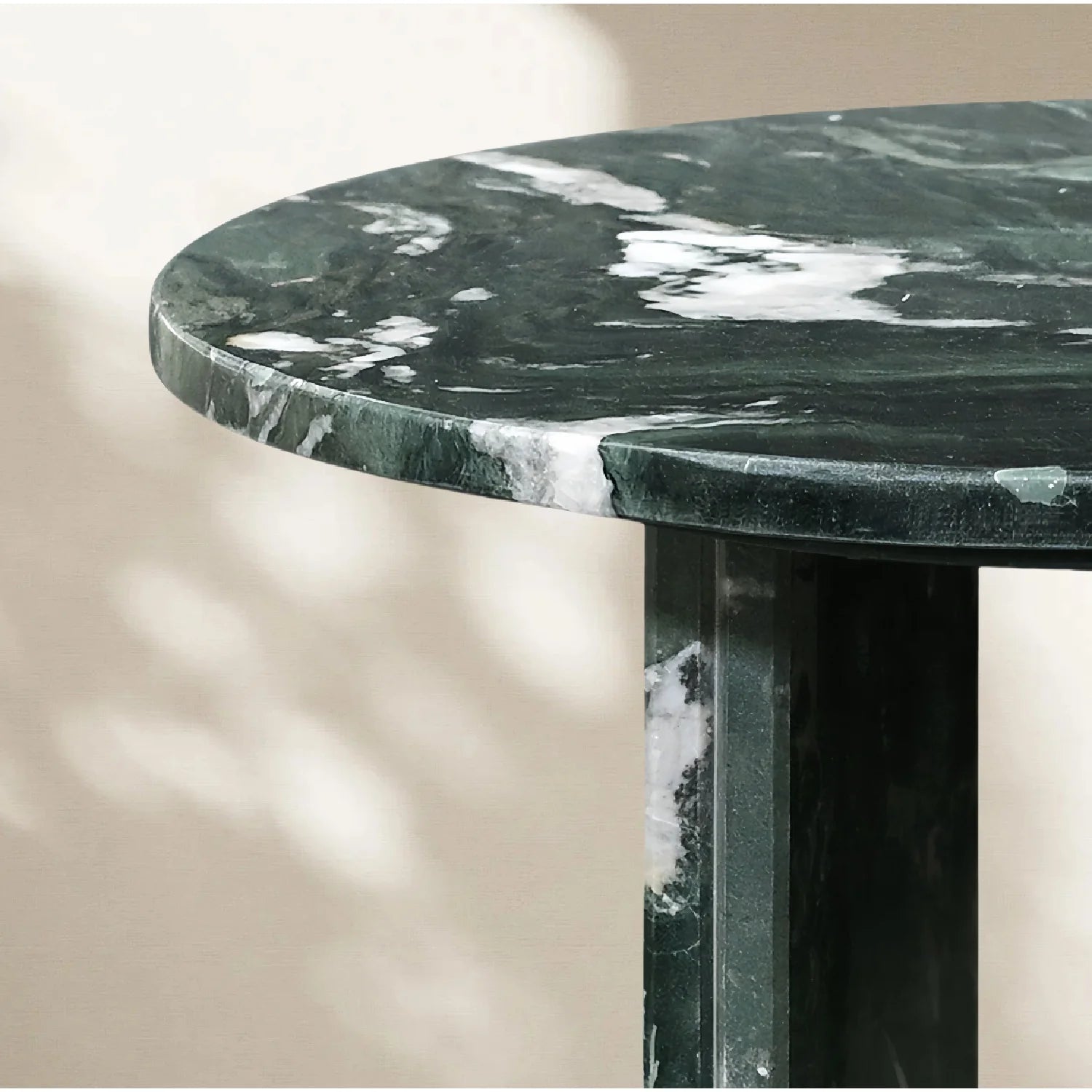 Luxury Green Marble Coffee Table Modern Italian Style for Villa