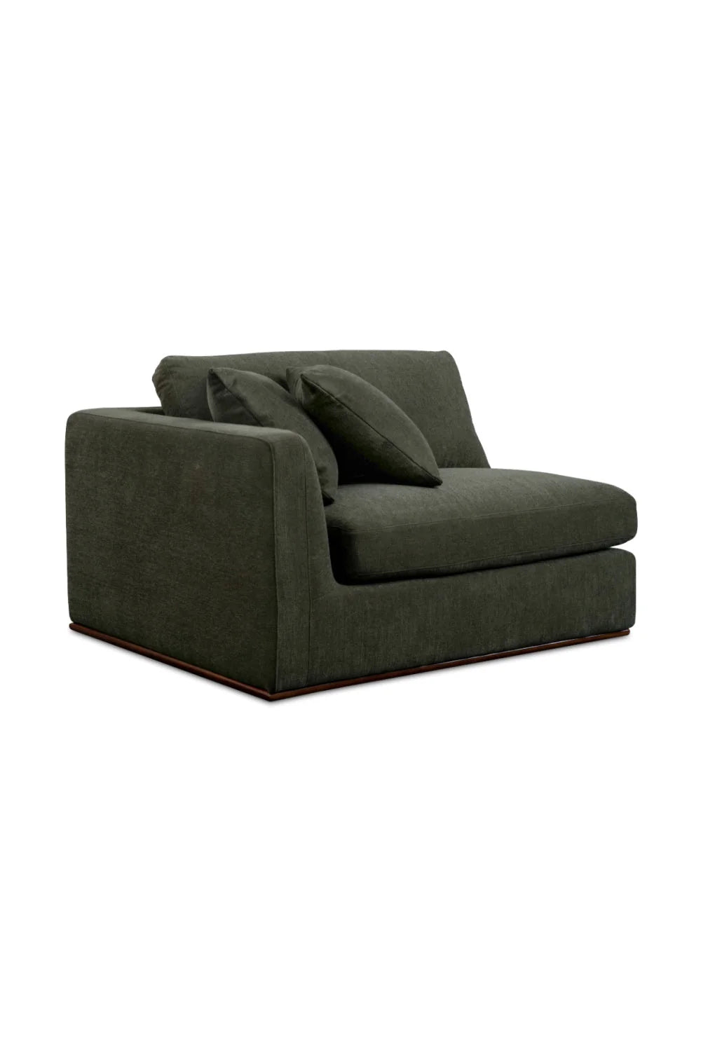 Luxury Green Modular Corner Chair Modern Italian Style for Villa