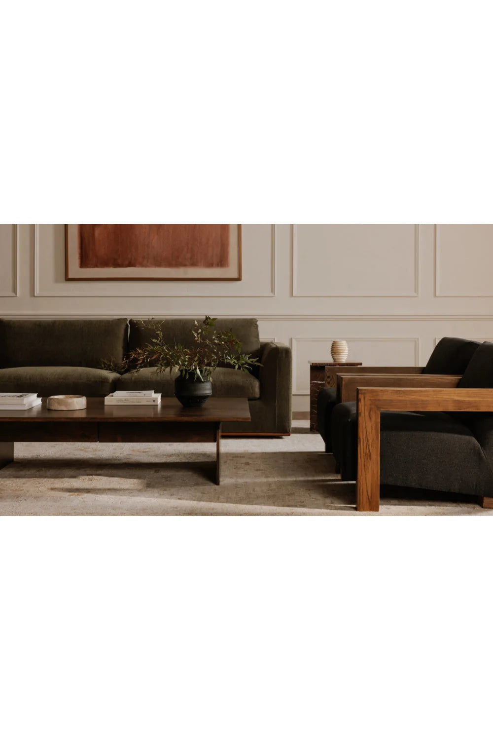 Luxury Green Modular Corner Chair Modern Italian Style for Villa