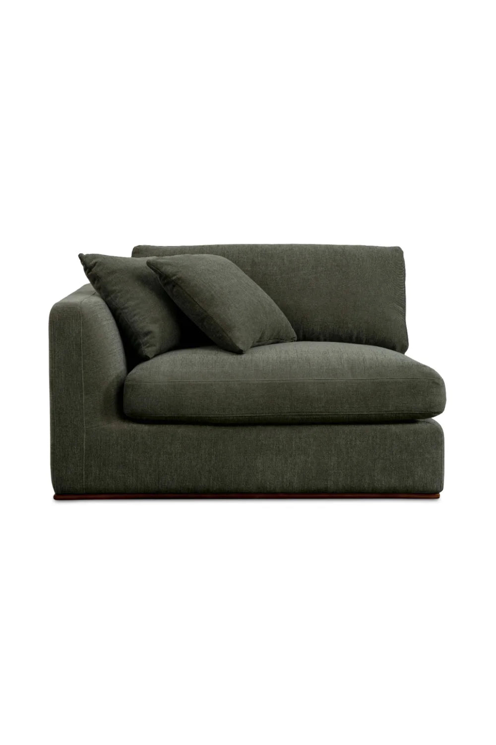 Luxury Green Modular Corner Chair Modern Italian Style for Villa