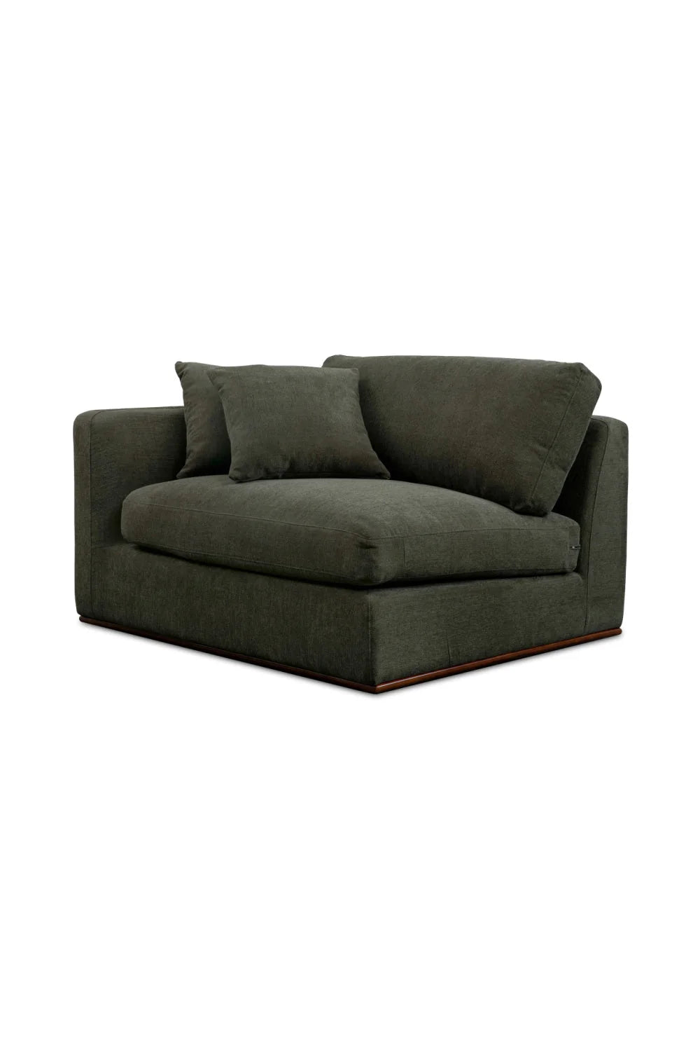 Luxury Green Modular Corner Chair Modern Italian Style for Villa
