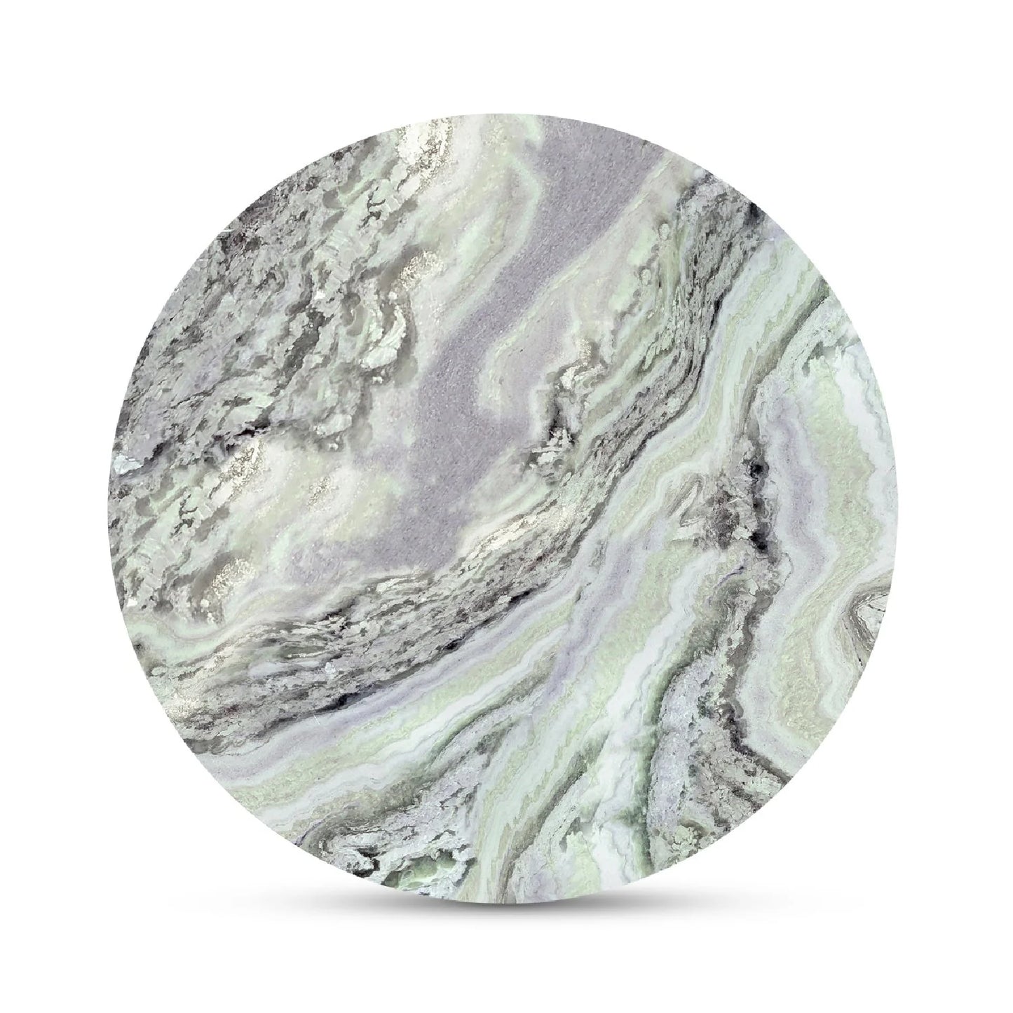 Luxury Green Onyx Marble Dining Table Modern Italian Style for Villa