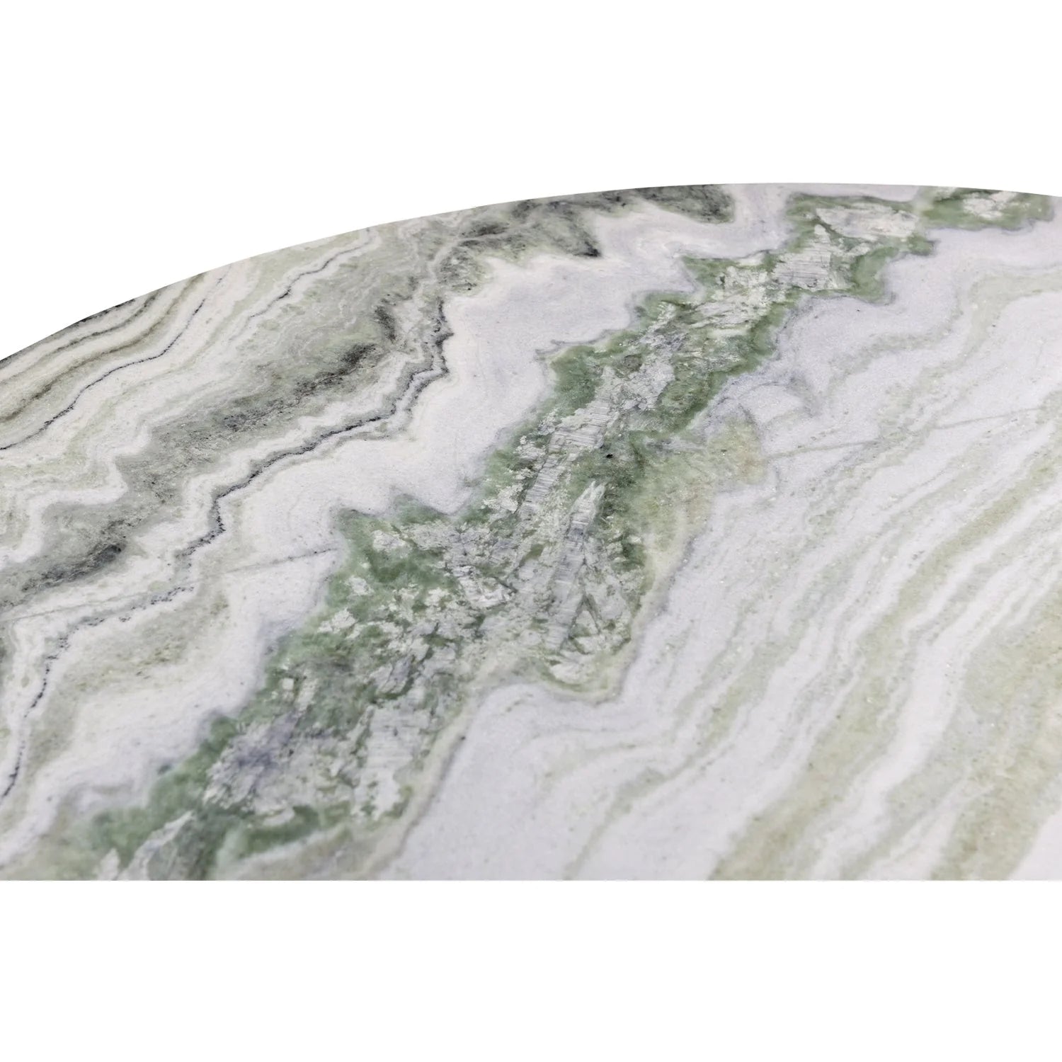 Luxury Green Onyx Marble Dining Table Modern Italian Style for Villa