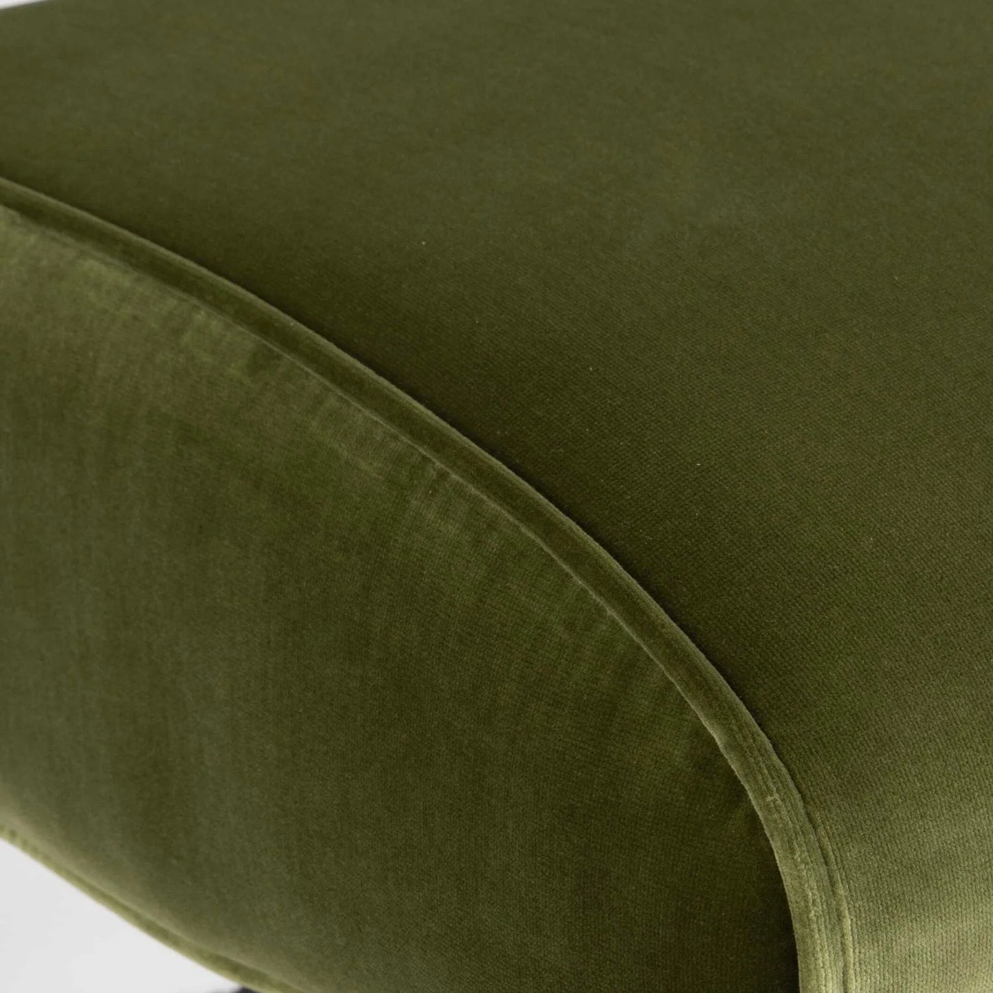 Luxury Green Velvet Accent Chair European Style for Villa