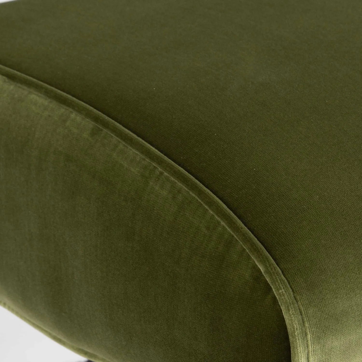Luxury Green Velvet Accent Chair European Style for Villa