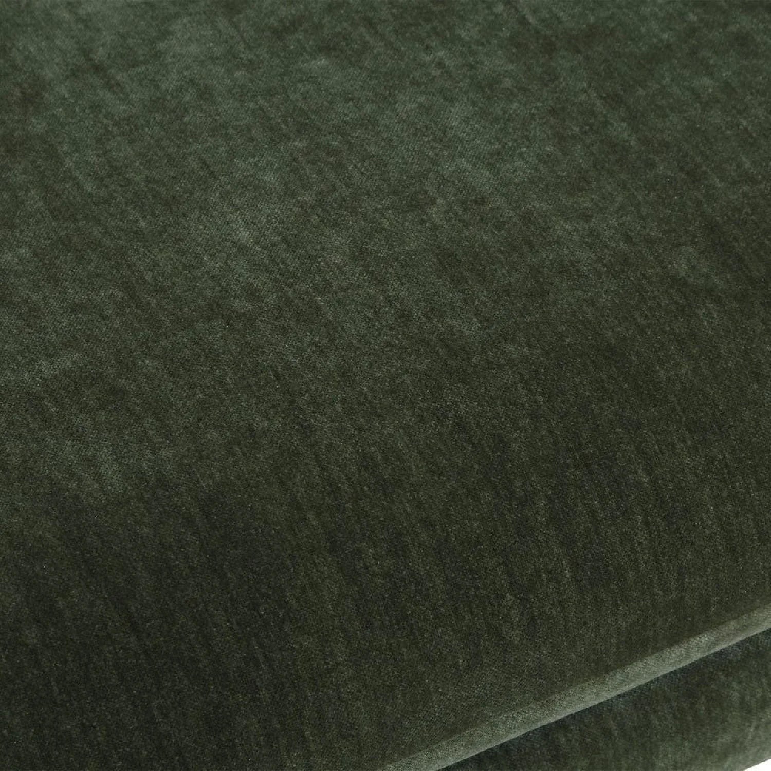 Luxury Green Velvet Bench European Style for Villa