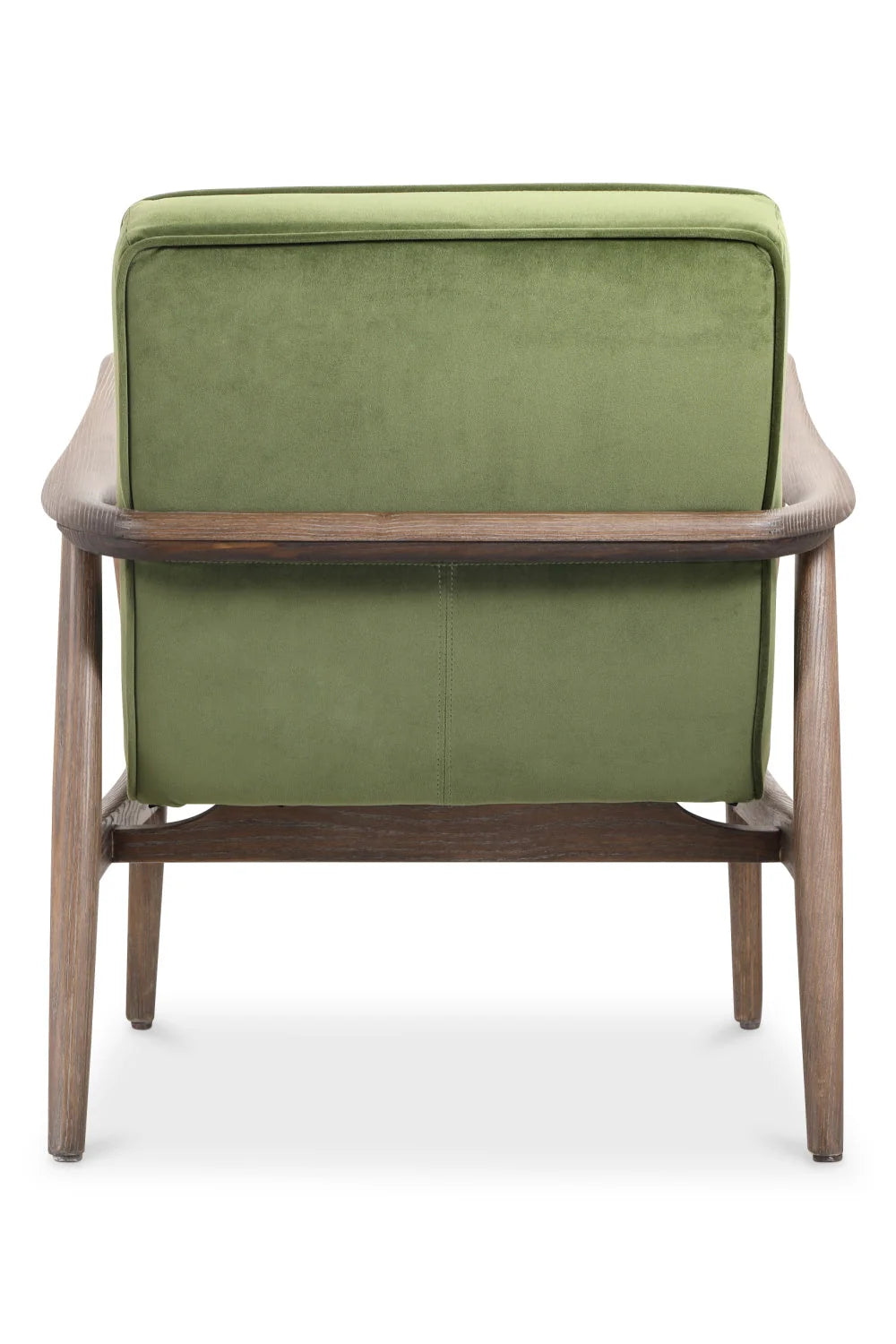 Luxury Green Velvet Tufted Accent Chair European Style for Villa