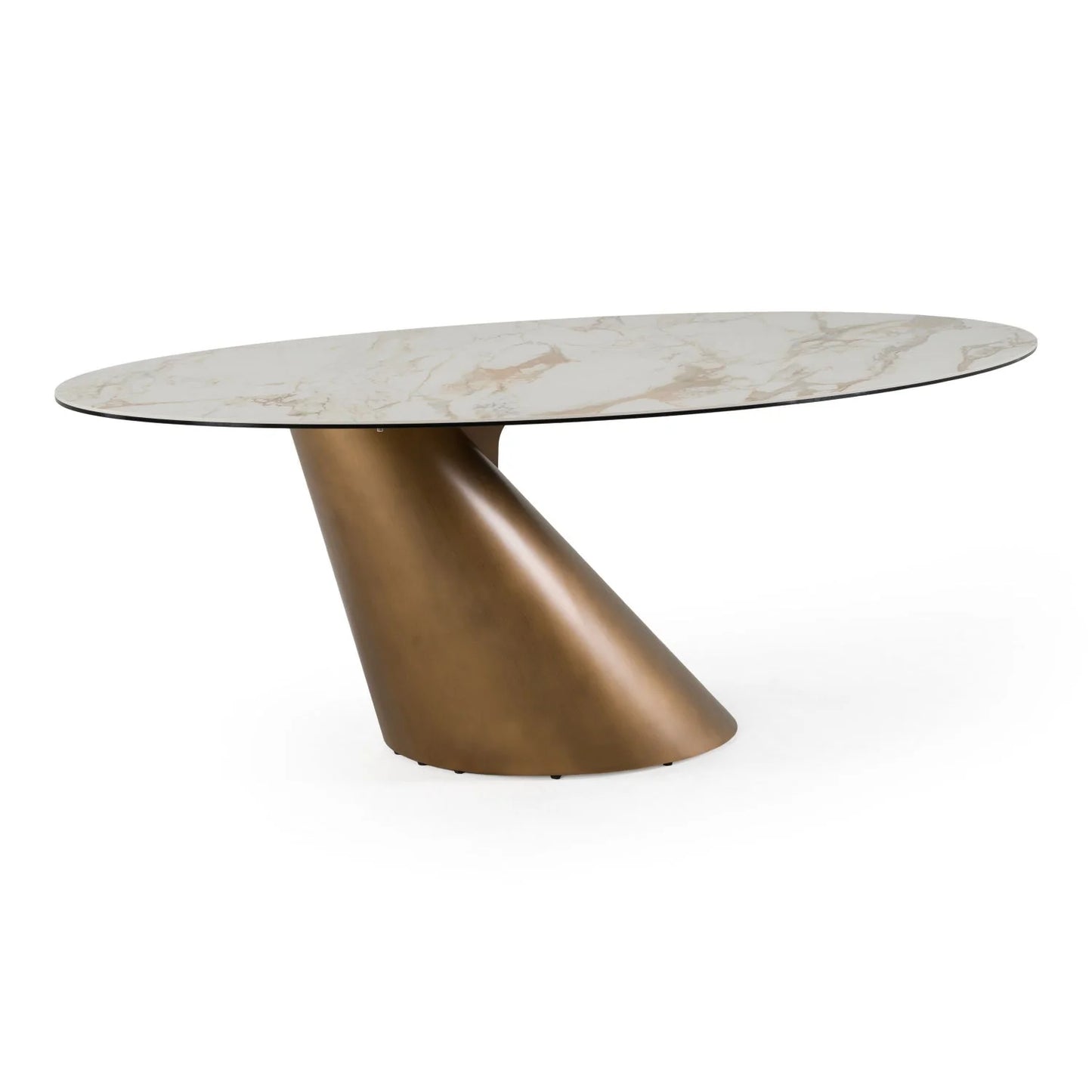 Luxury Gresham Ceramic Dining Table Modern Italian Style for Villa