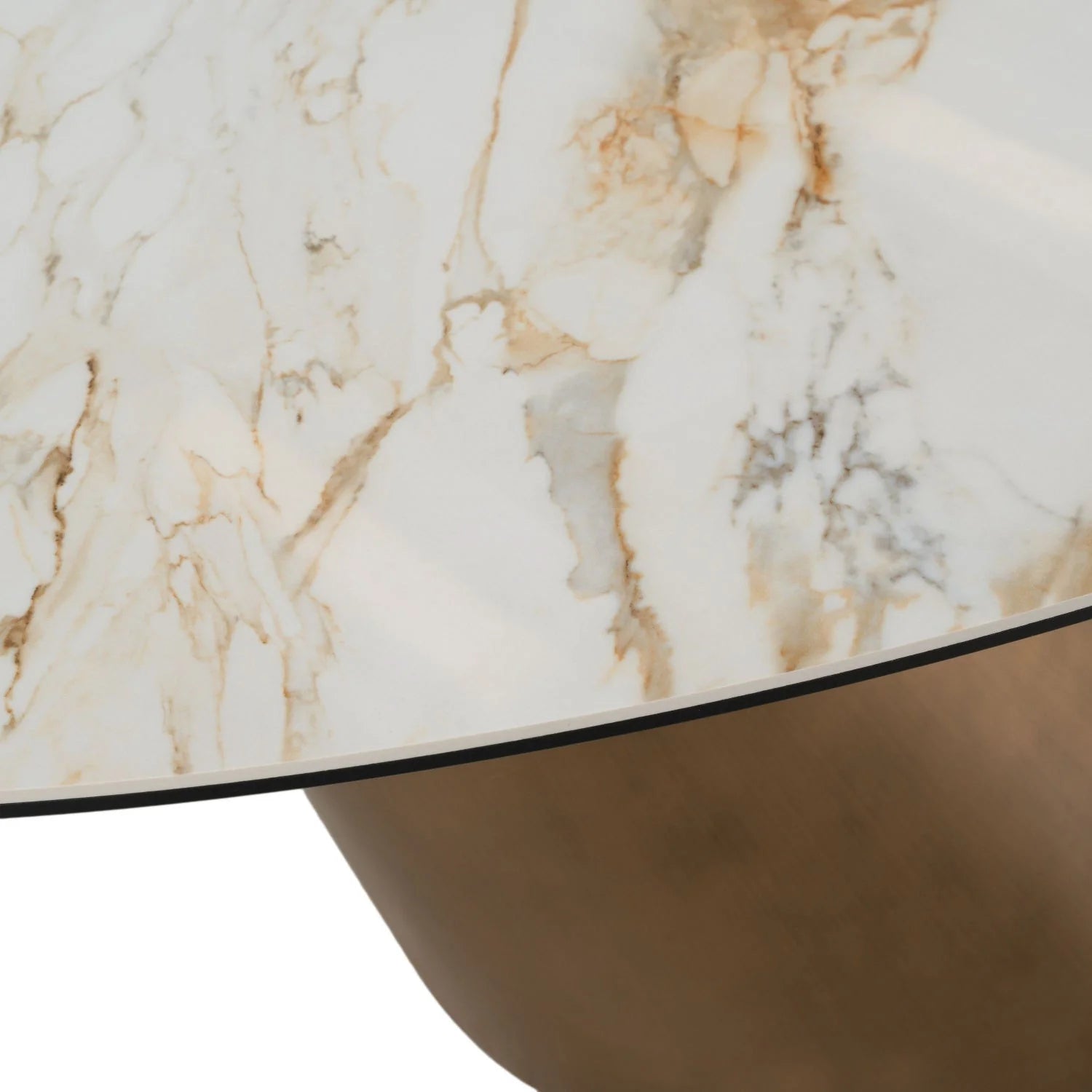 Luxury Gresham Ceramic Dining Table Modern Italian Style for Villa