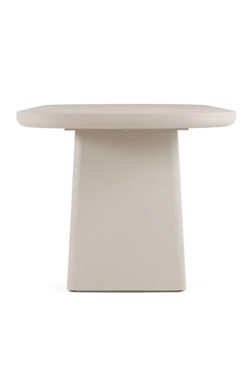 Luxury Grey Cement Coffee Table Modern Italian Style for Villa