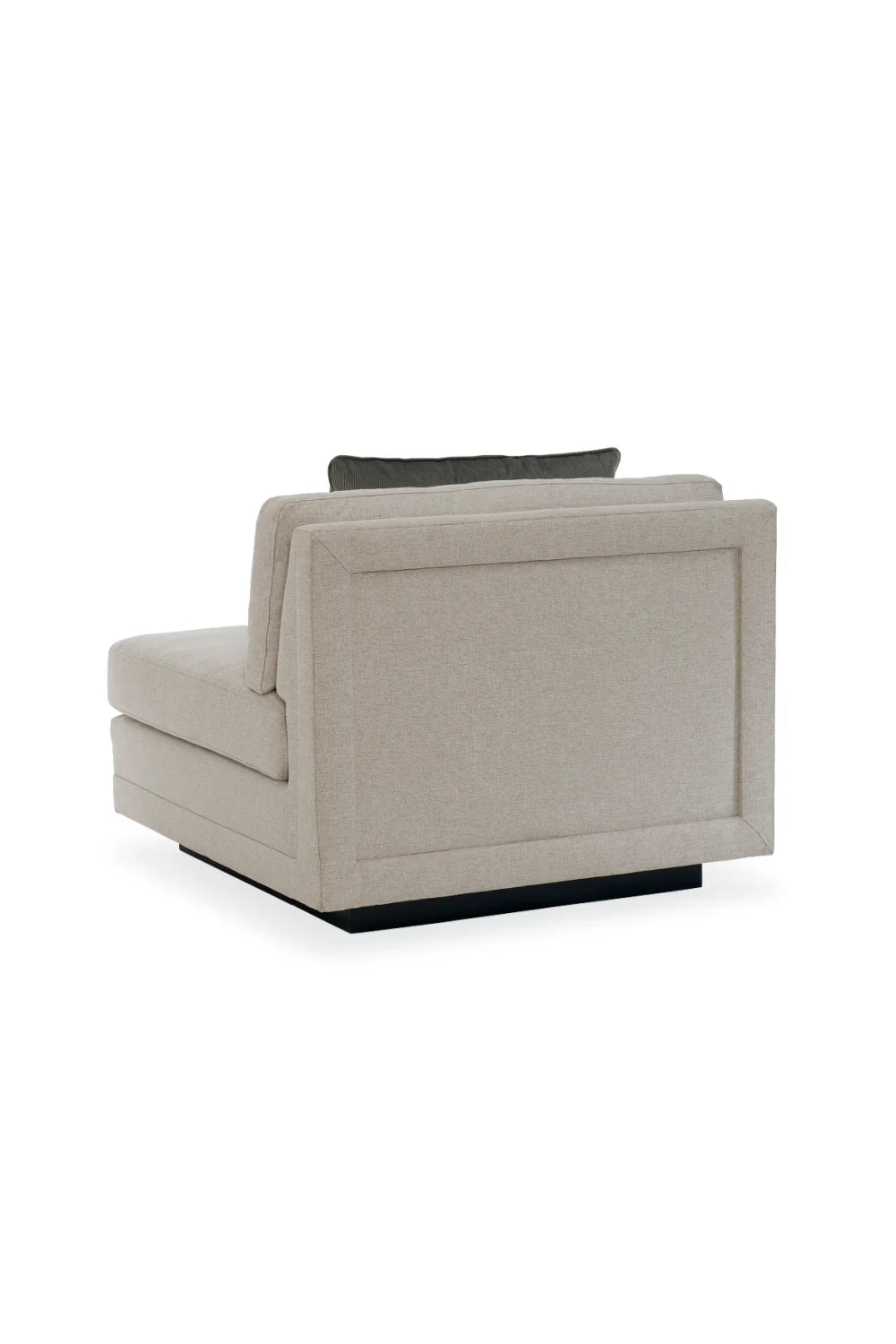 Luxury Grey Fabric Sectional Sofa Modern Italian Style for Villa