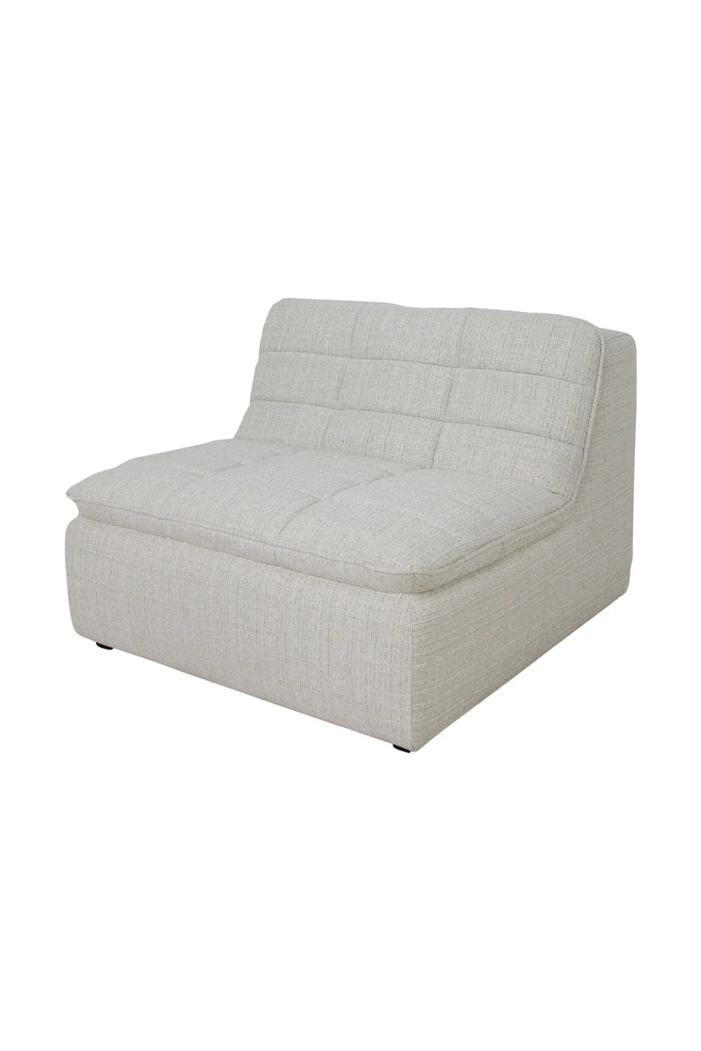 Luxury Grid Channeled Accent Chair European Style for Villa