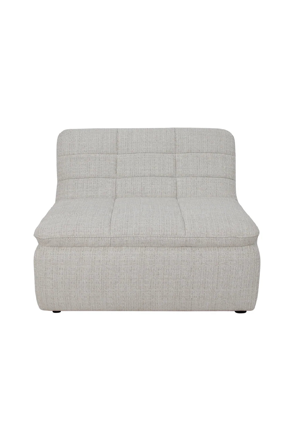 Luxury Grid Channeled Accent Chair European Style for Villa