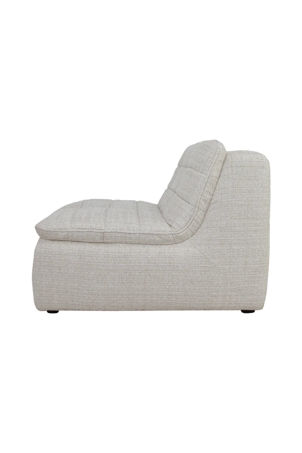Luxury Grid Channeled Accent Chair European Style for Villa