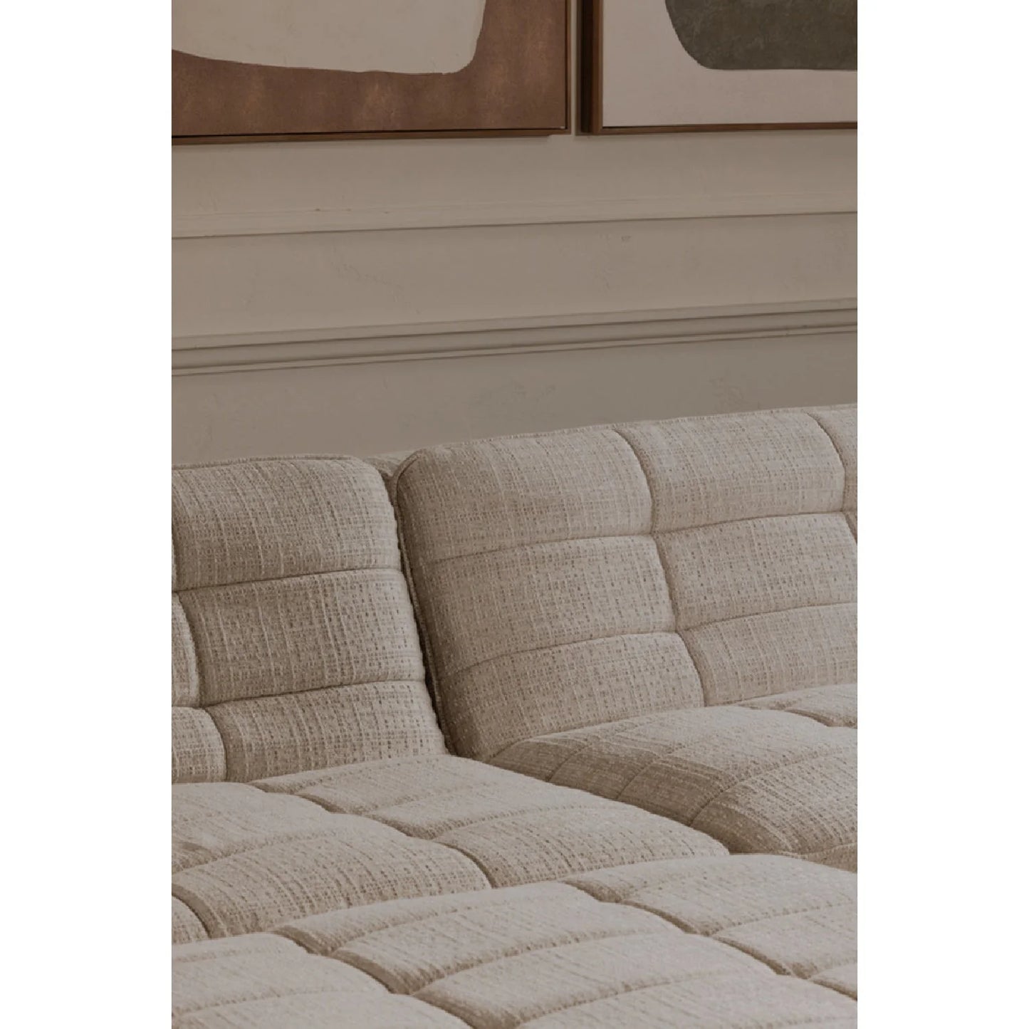 Luxury Grid Channeled Accent Chair European Style for Villa