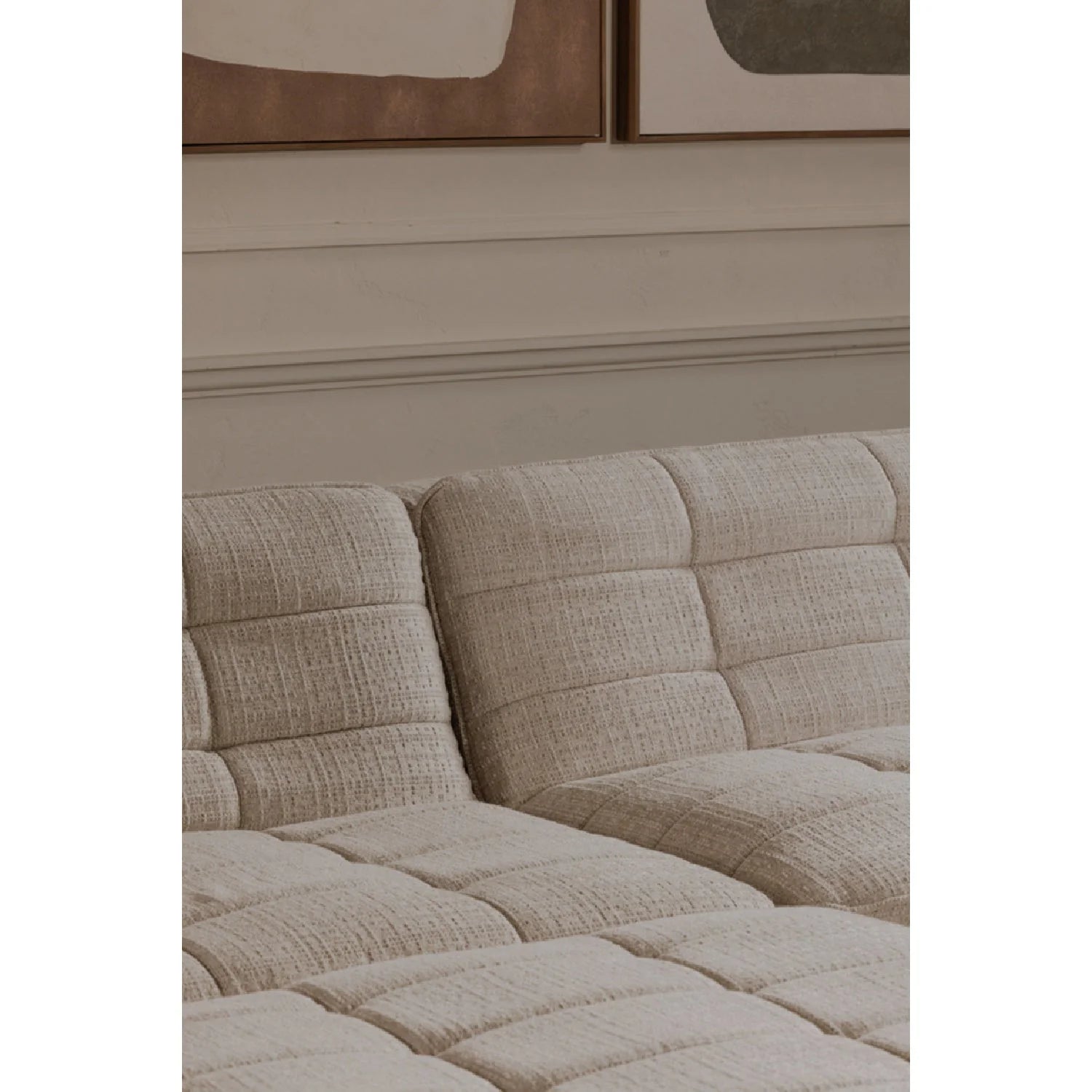 Luxury Grid Channeled Accent Chair European Style for Villa